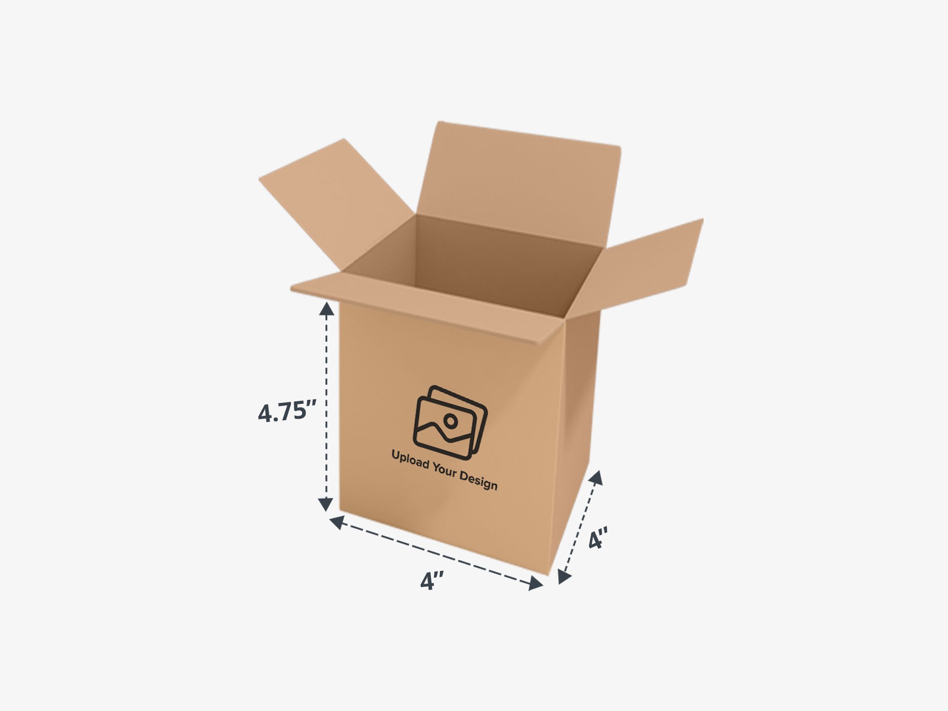 Buy Cartons for Packing Online 4 x 4 x 4.75 Inch Shipping Corrugated