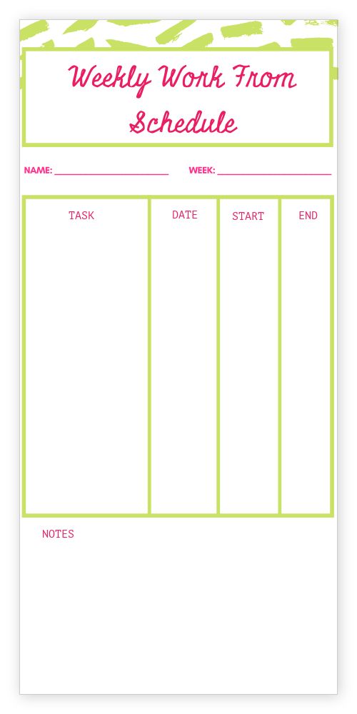 DL  size Notepad