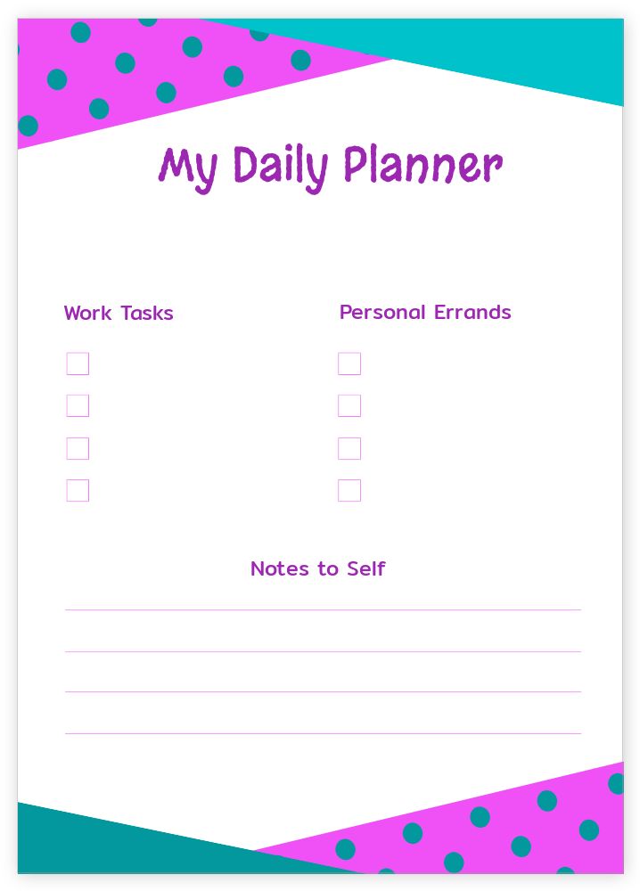 A4  Size Notepad