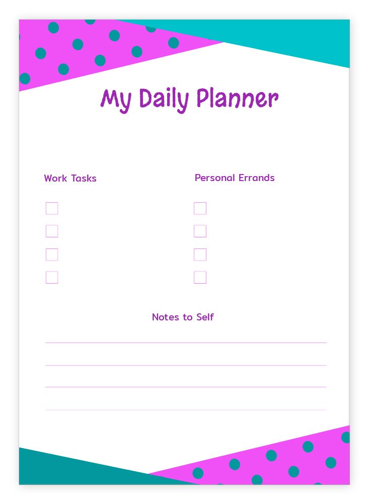 A6 size Notepad