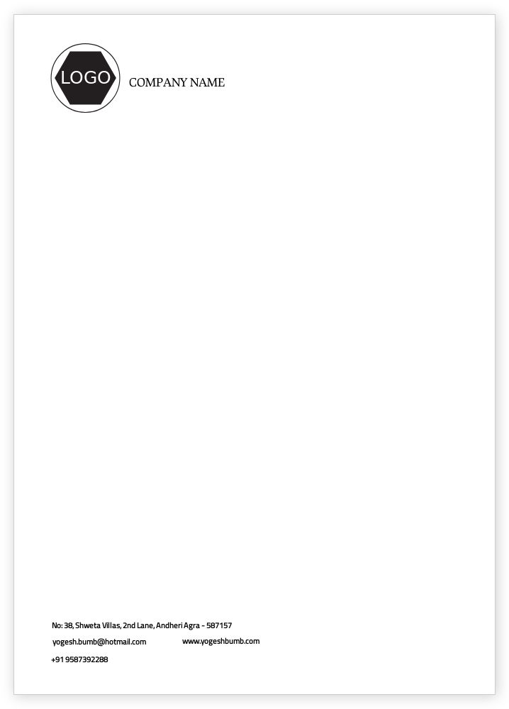 Letterhead - Designs