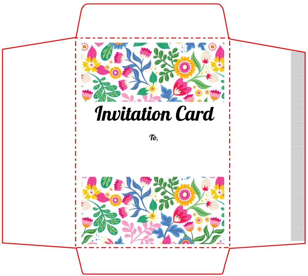 A6 Standard Invitation