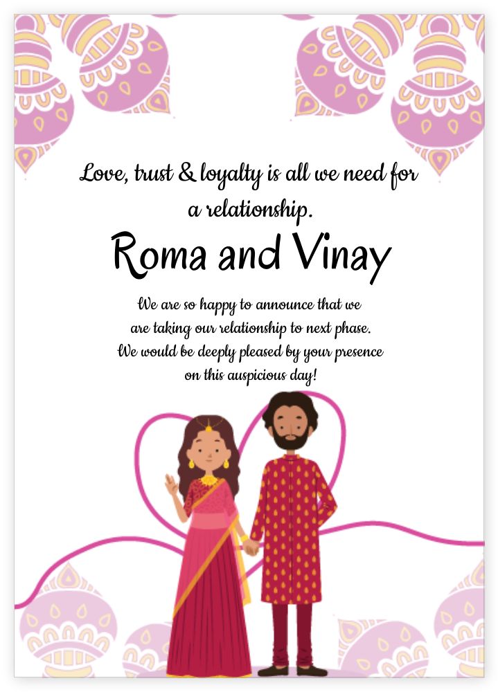 A6 Standard Invitation