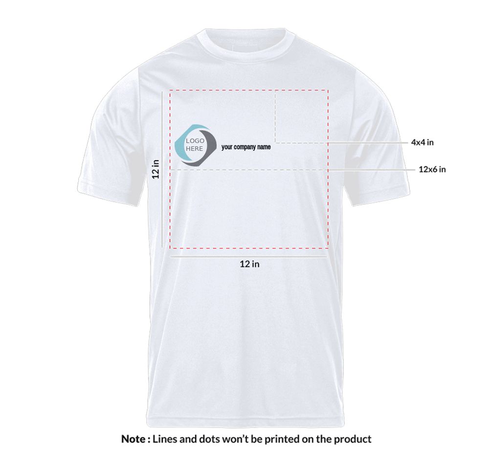 12 x 12 in T-shirt Templates