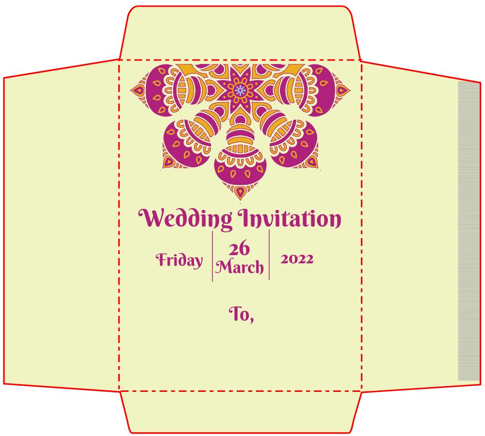 A6 Standard Invitation