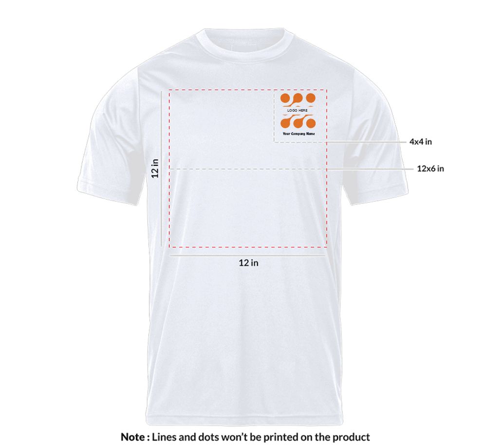 12 x 12 in T-shirt Templates