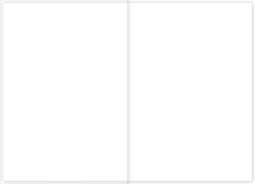 A5 Folded Invitations Template