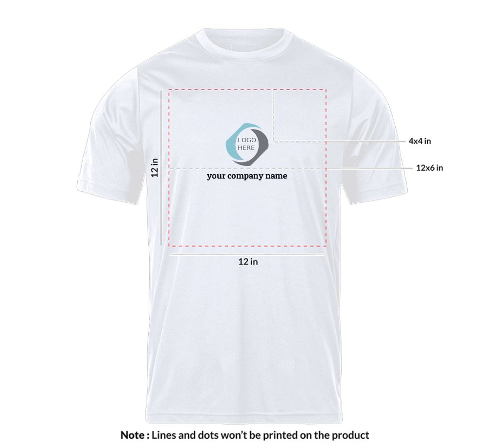 12 x 12 in T-shirt Templates