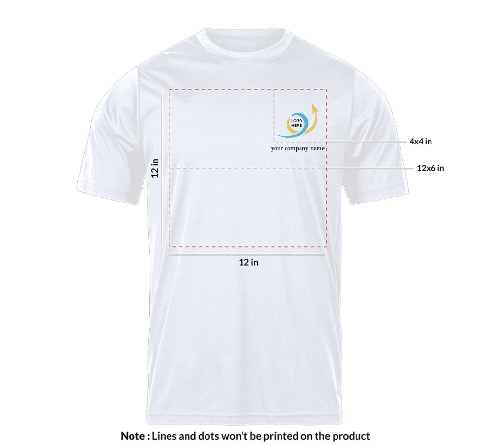 12 x 12 in T-shirt Templates