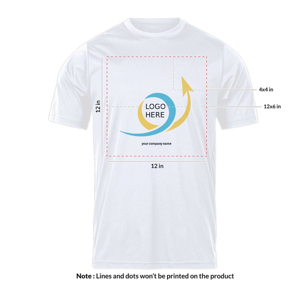 12 x 12 in T-shirt Templates