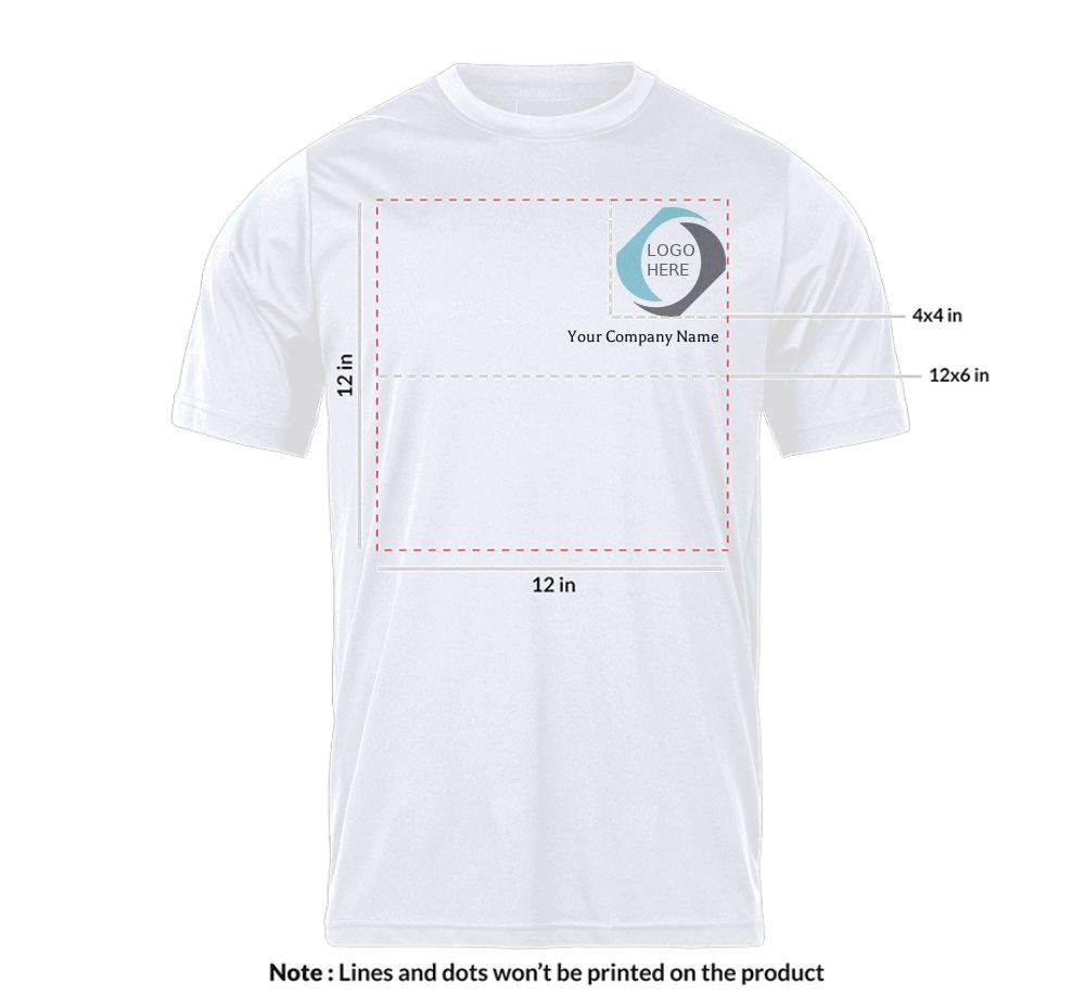 12 x 12 in T-shirt Templates
