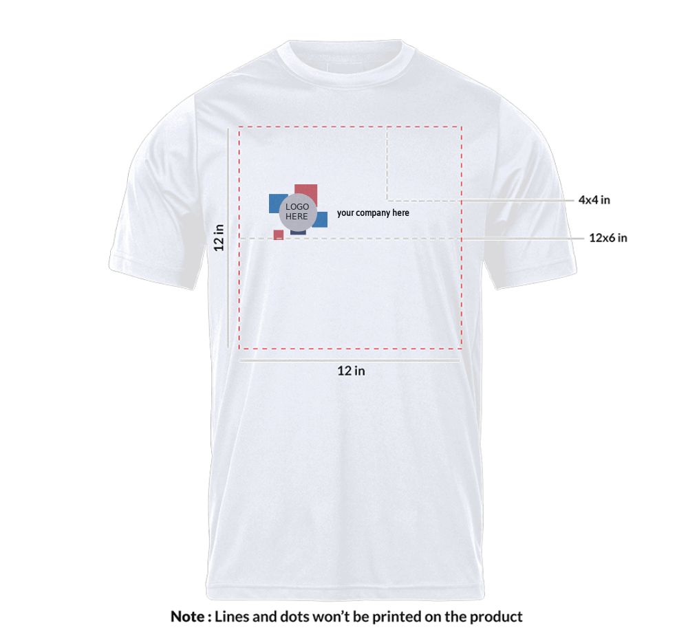 12 x 12 in T-shirt Templates