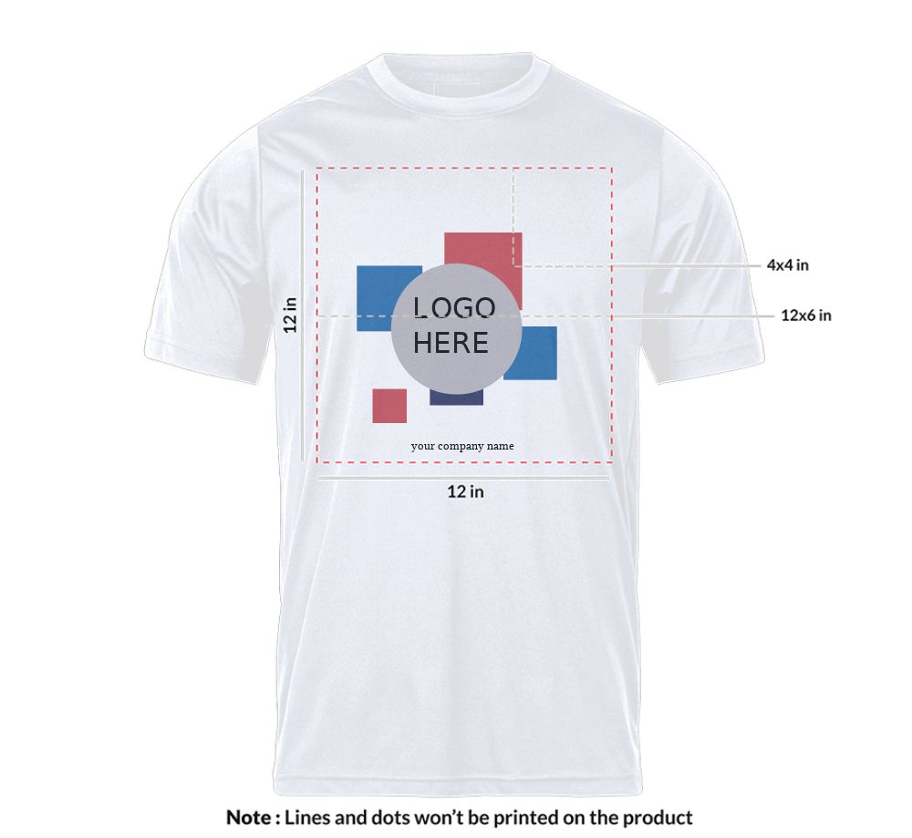 12 x 12 in T-shirt Templates