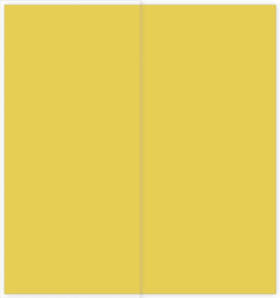 DL Folded Invitations Template