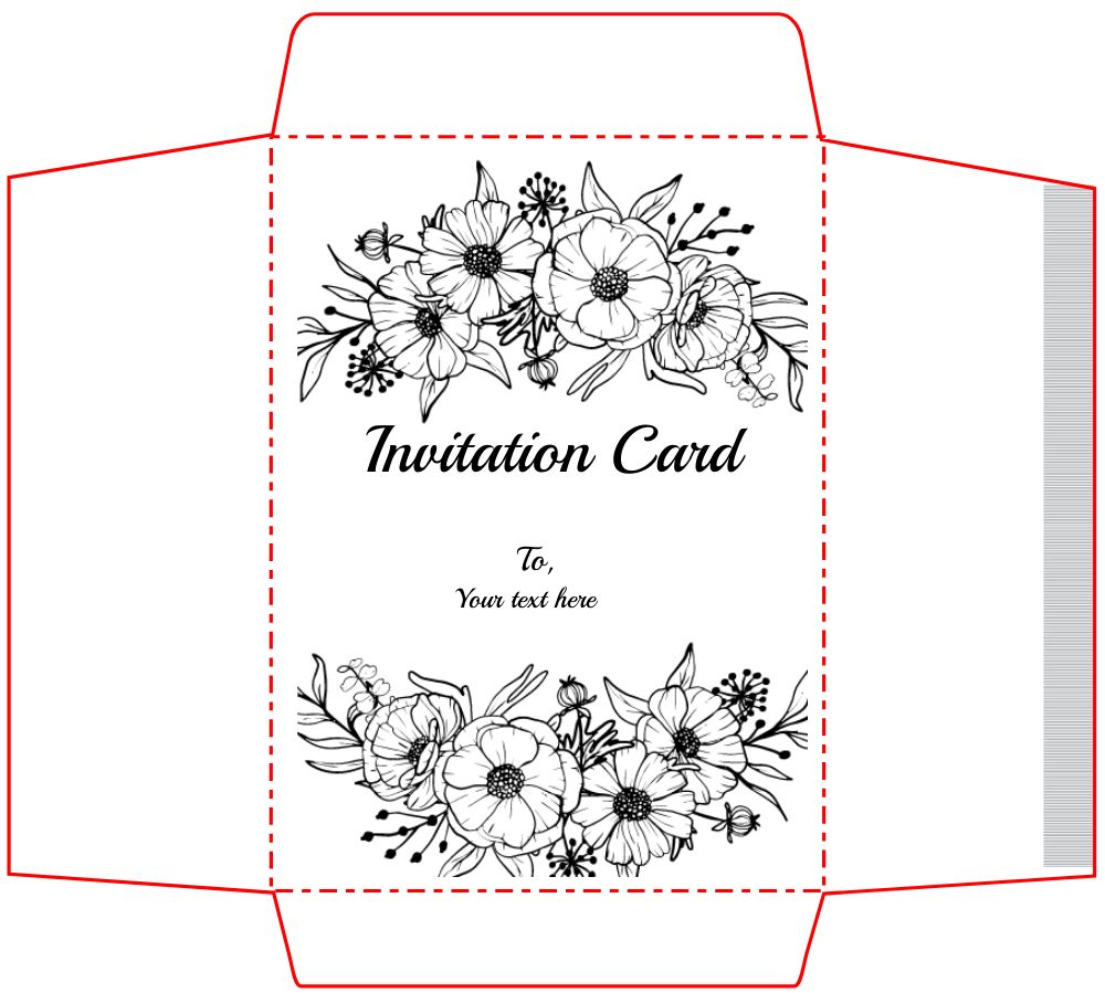 A6 Standard Invitation