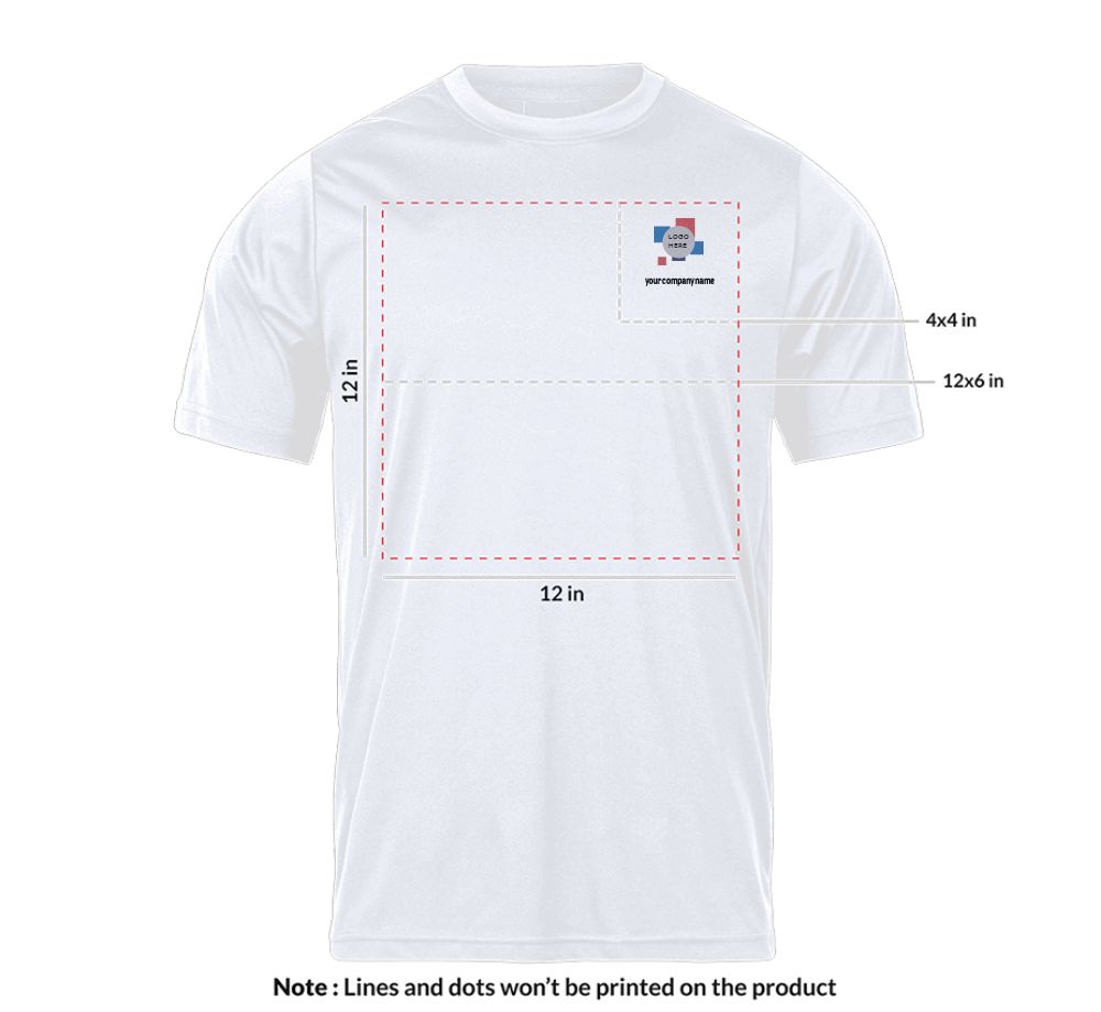 12 x 12 in T-shirt Templates