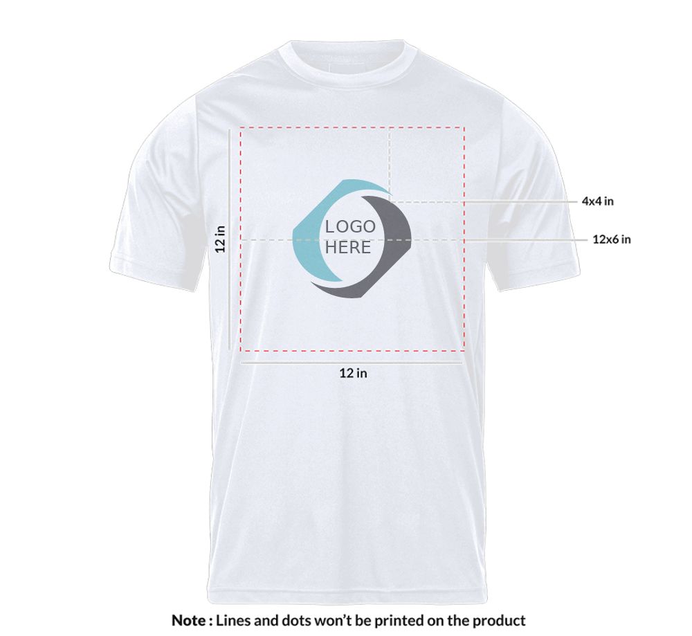12 x 12 in T-shirt Templates
