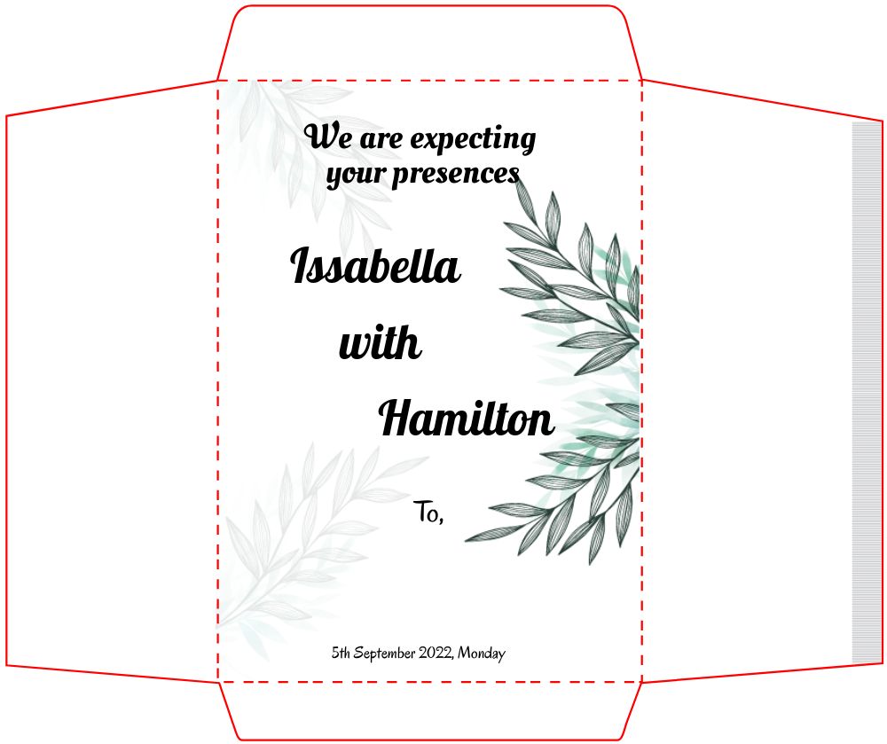A5 Standard Invitation