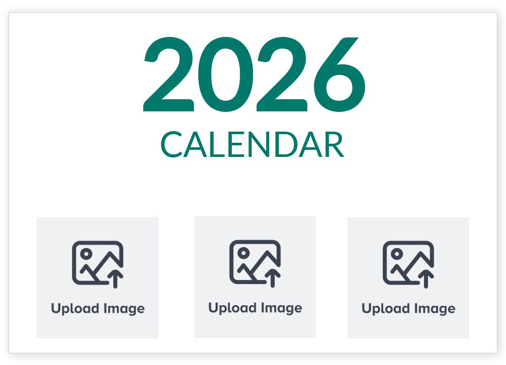 A5 Desktop Calendar Landscape Template A5 Desktop Calendar Landscape Template