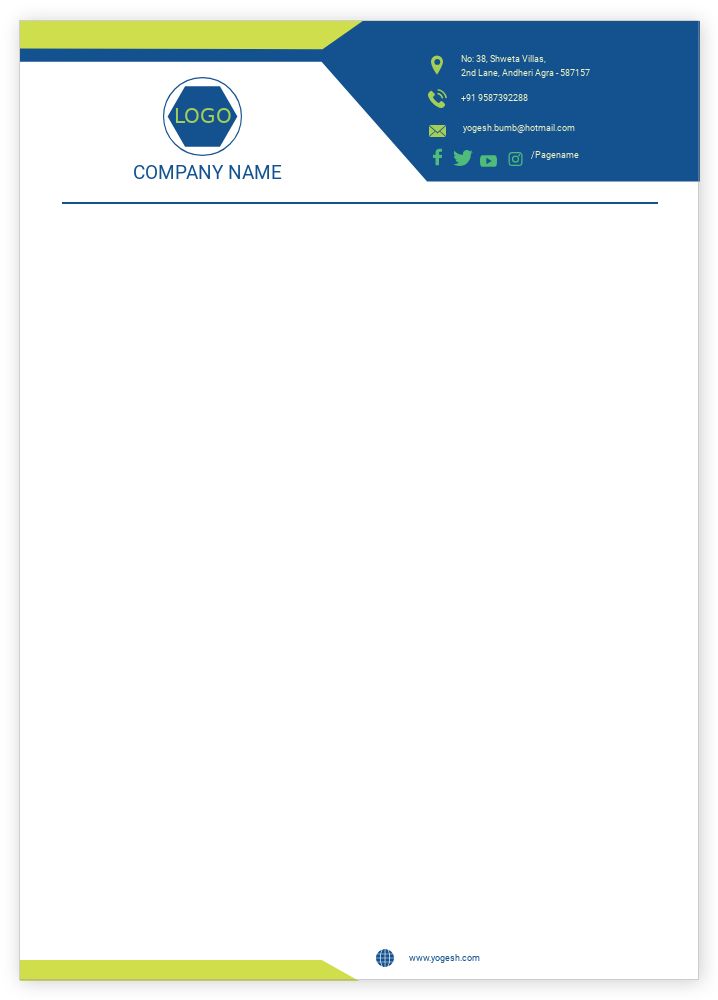 Letterhead - Designs