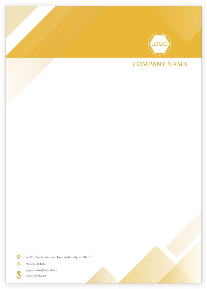 Letterhead - Designs