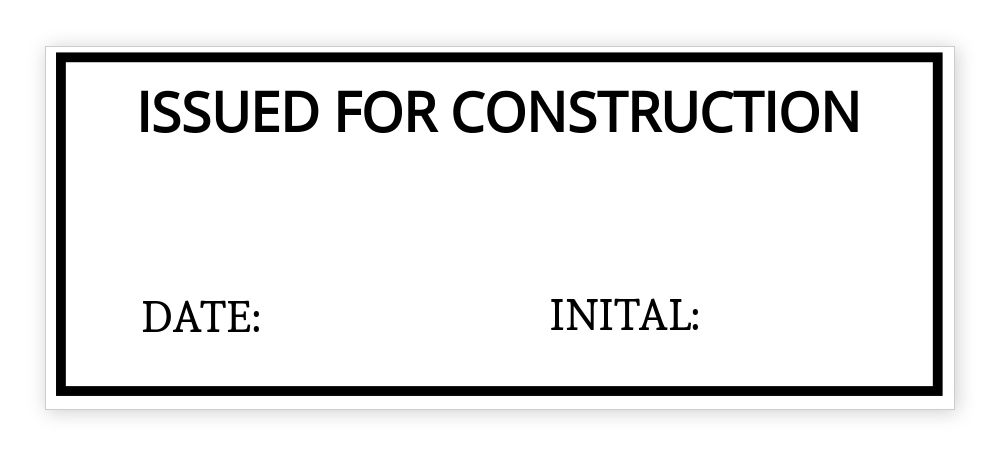 Medium  20 x 50 mm Stamp Template
