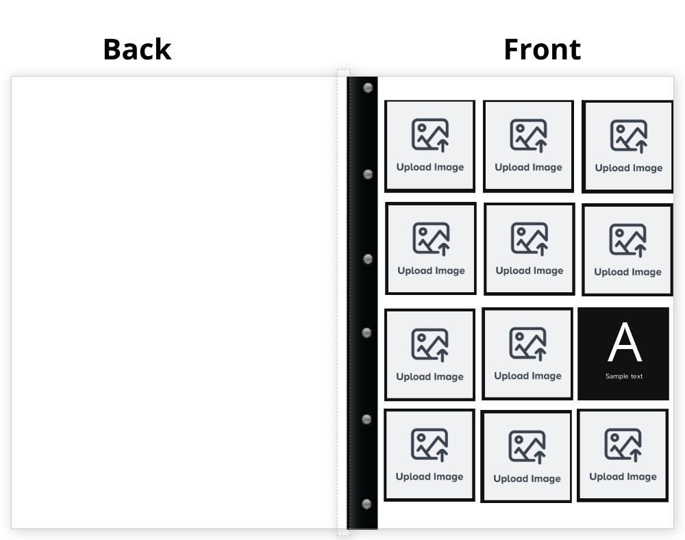 Staple bind notebooks (Template)