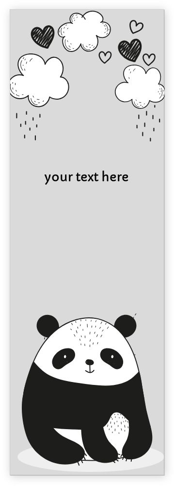2  x 6 in Bookmarks