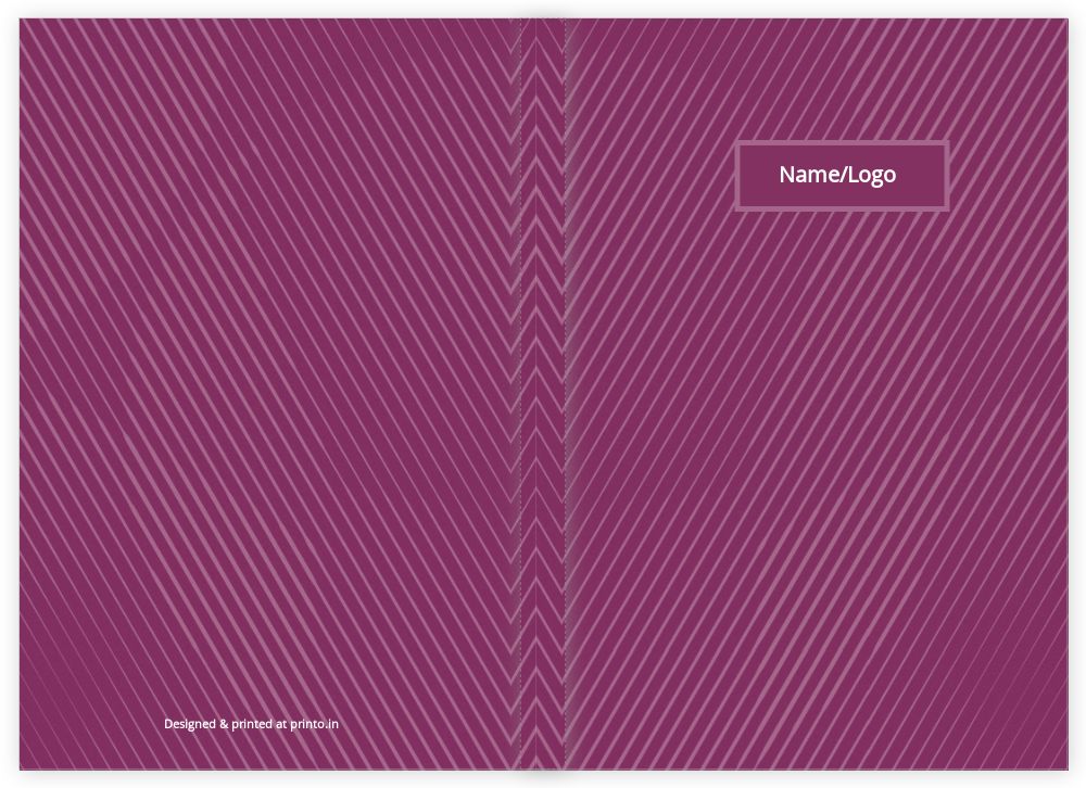 Custom Canvas Diary