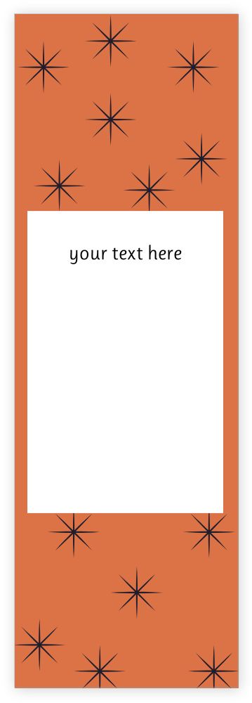 2  x 6 in Bookmarks
