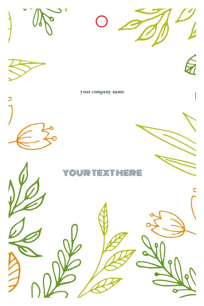 Rectangle 2.75 x 4.25 in Designs