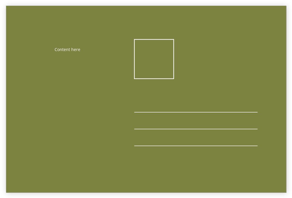 Post card Templates