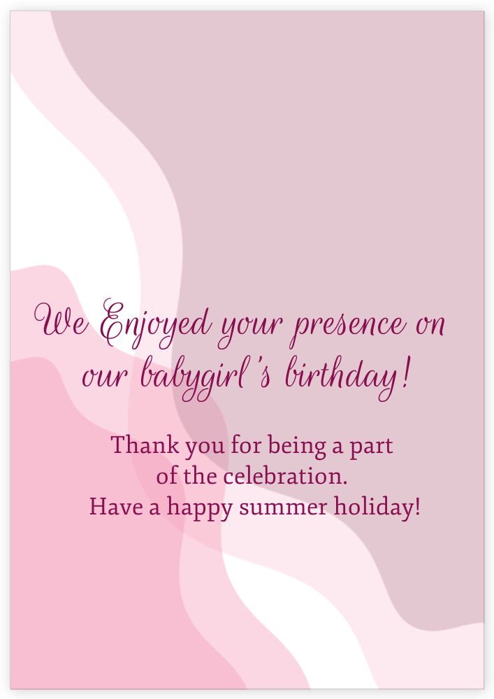 Thankyou Card Thankyou Card