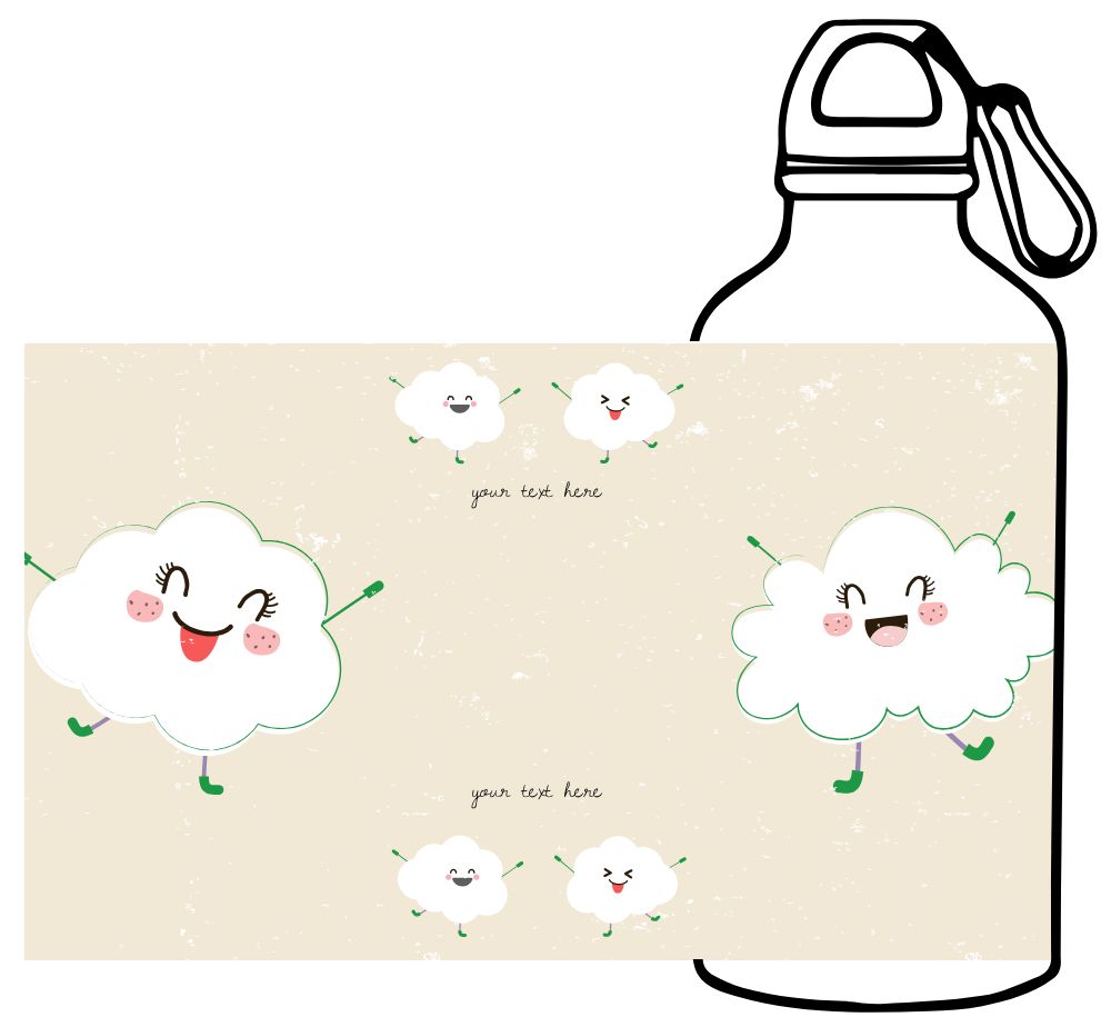 Personalized Sipper Bottle 600 ml Personalized Sipper Bottle 600 ml