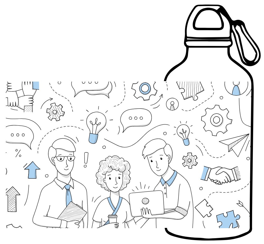 Personalized Sipper Bottle 600 ml