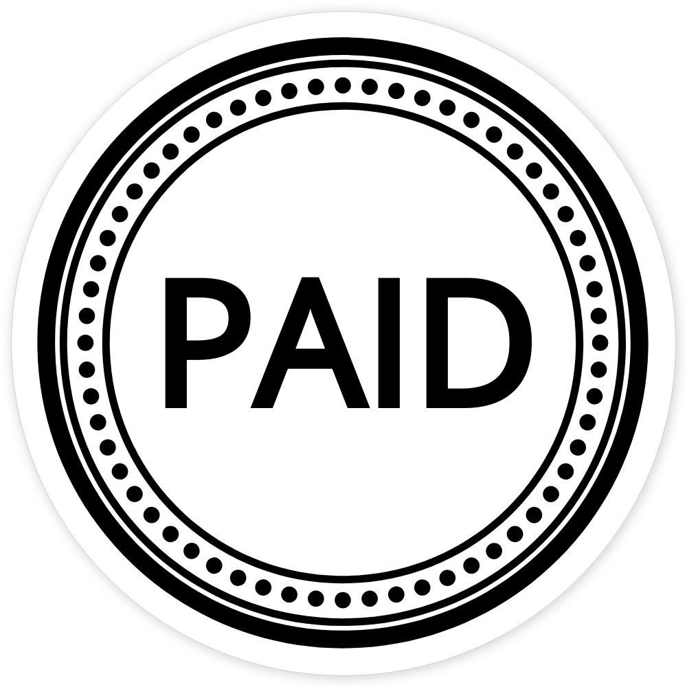 Circle 30 x 30 mm Stamp Template