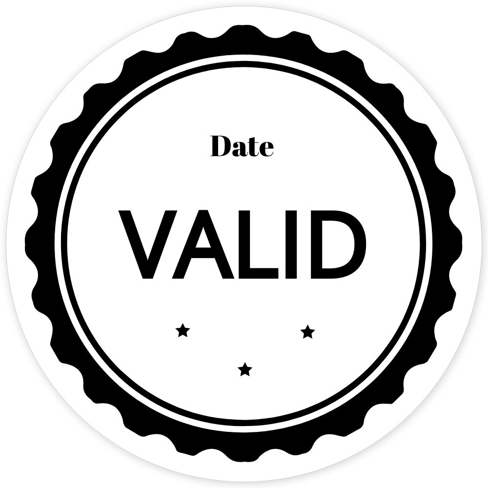 Circle 42 x 42 mm Stamp Template Circle 42 x 42 mm Stamp Template