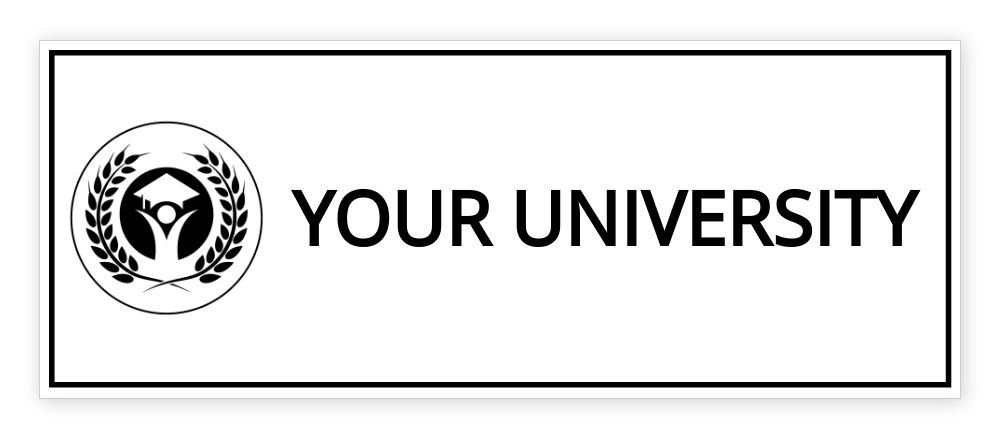 Medium Rectangle 23 x 59 mm Self Ink Rubber Stamp  - Upload Your Design