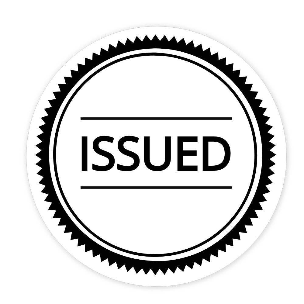 Circle 30mm Self Ink Template - Upload Your Design