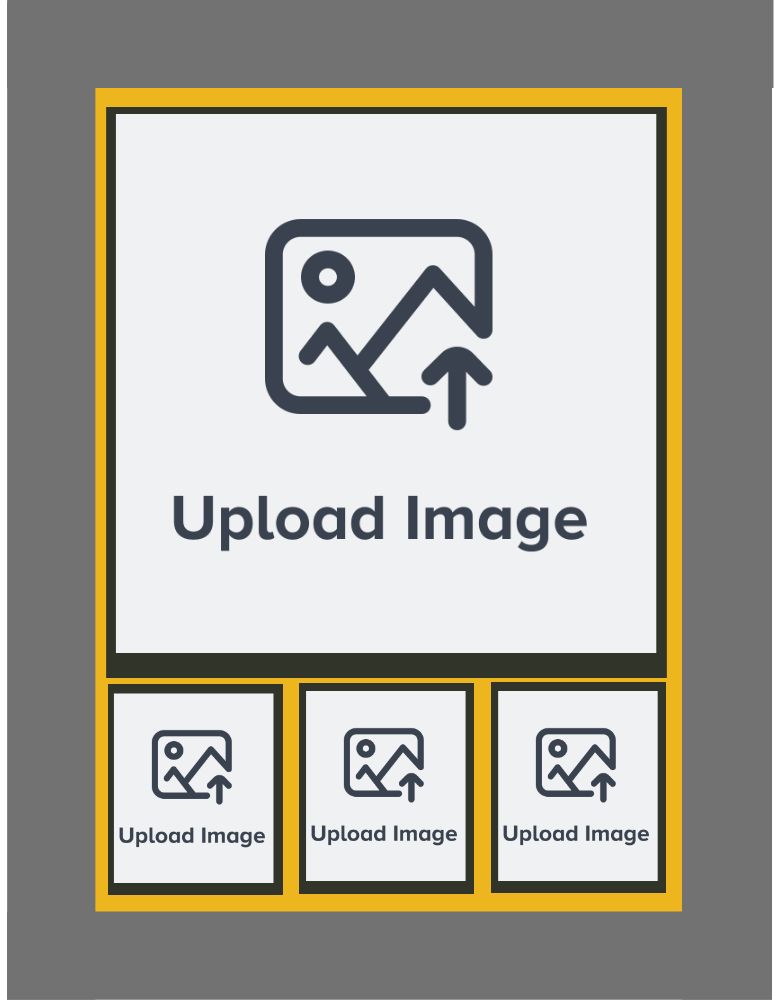Photo Frames 6 x 8 inch (Medium)  - Upload Your Photo