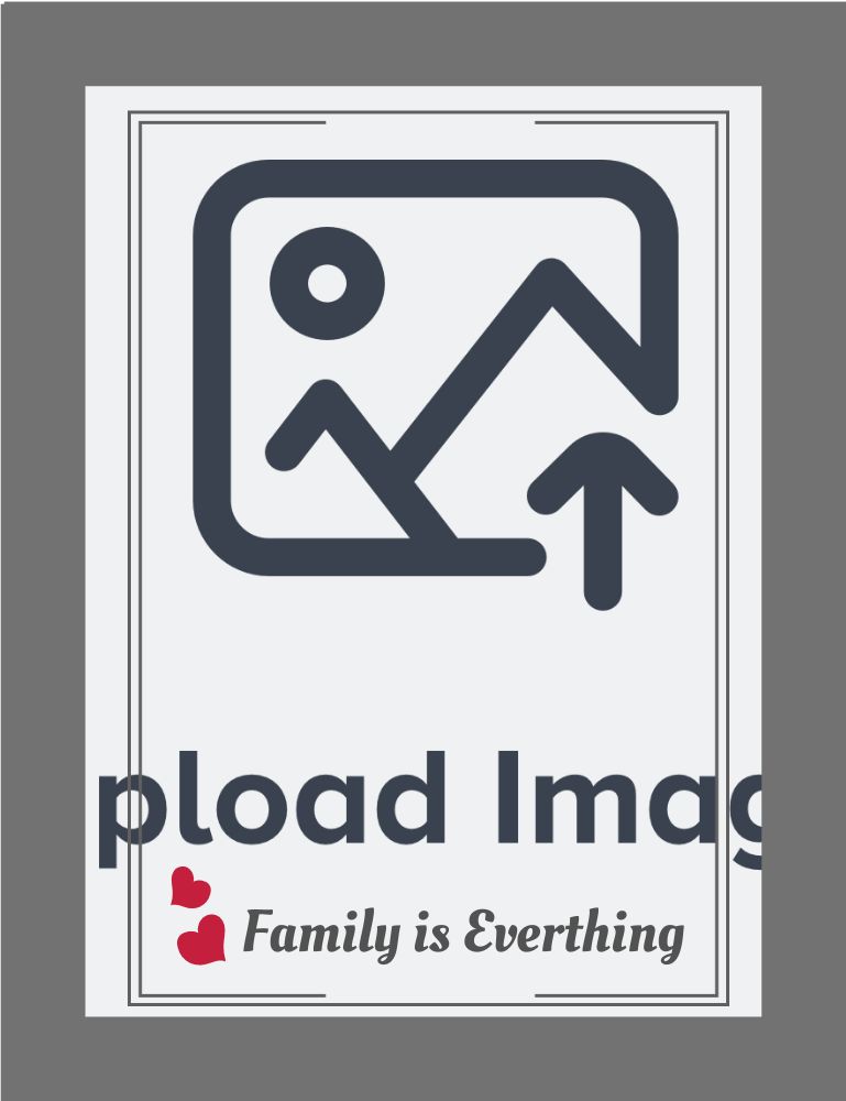 Photo Frames - 9 x 12 inch - Upload Your Photo