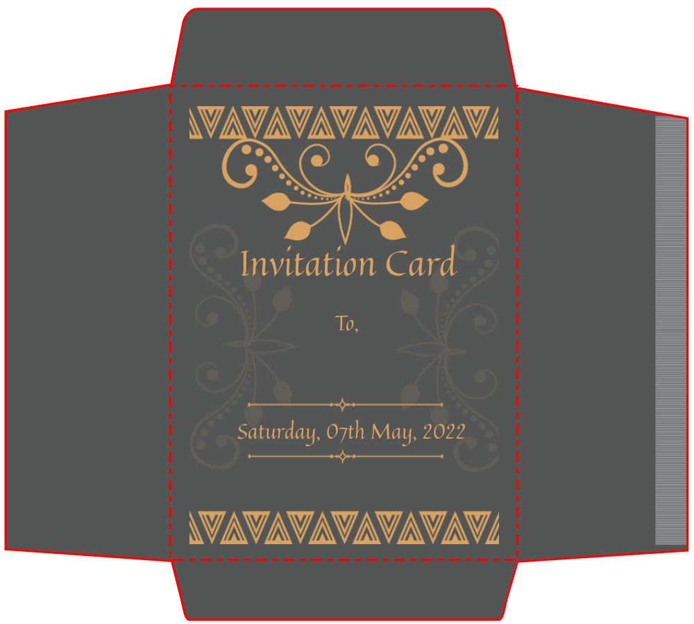 A6 Standard Invitation