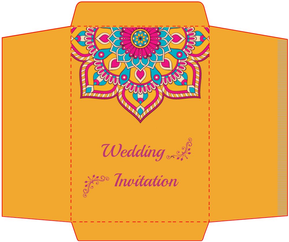 Bracket Shape Invitation