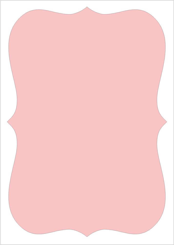 Bracket Shape Invitation