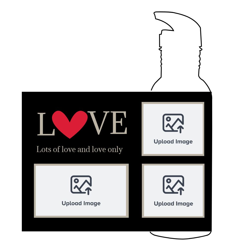 Personalized Spout Sipper Bottle 750 ml - Upload Your Design