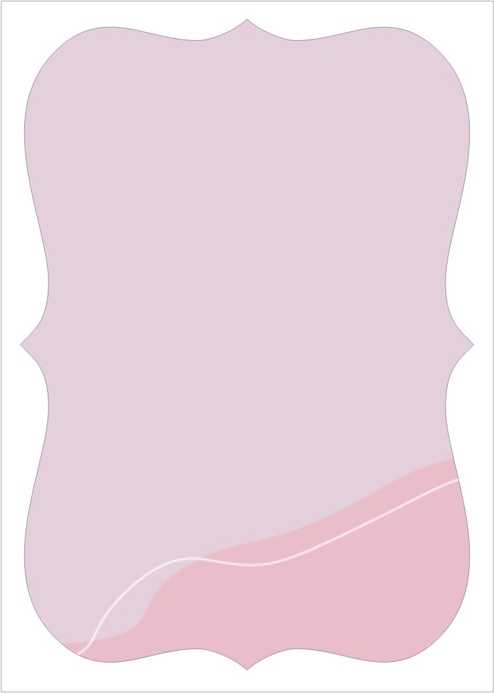 Bracket Shape Invitation