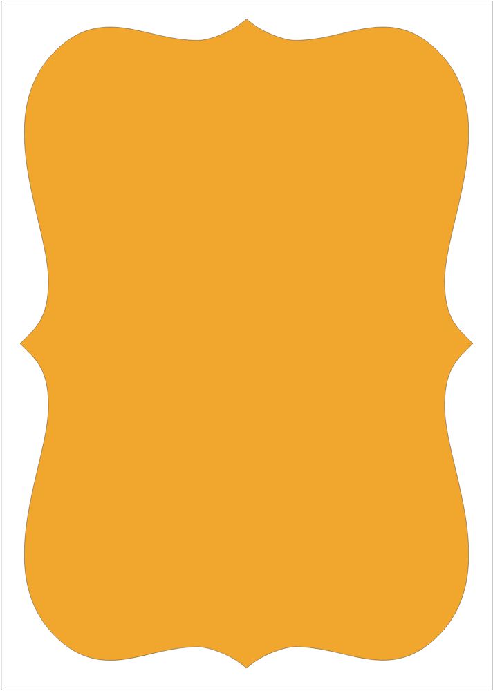 Bracket Shape Invitation