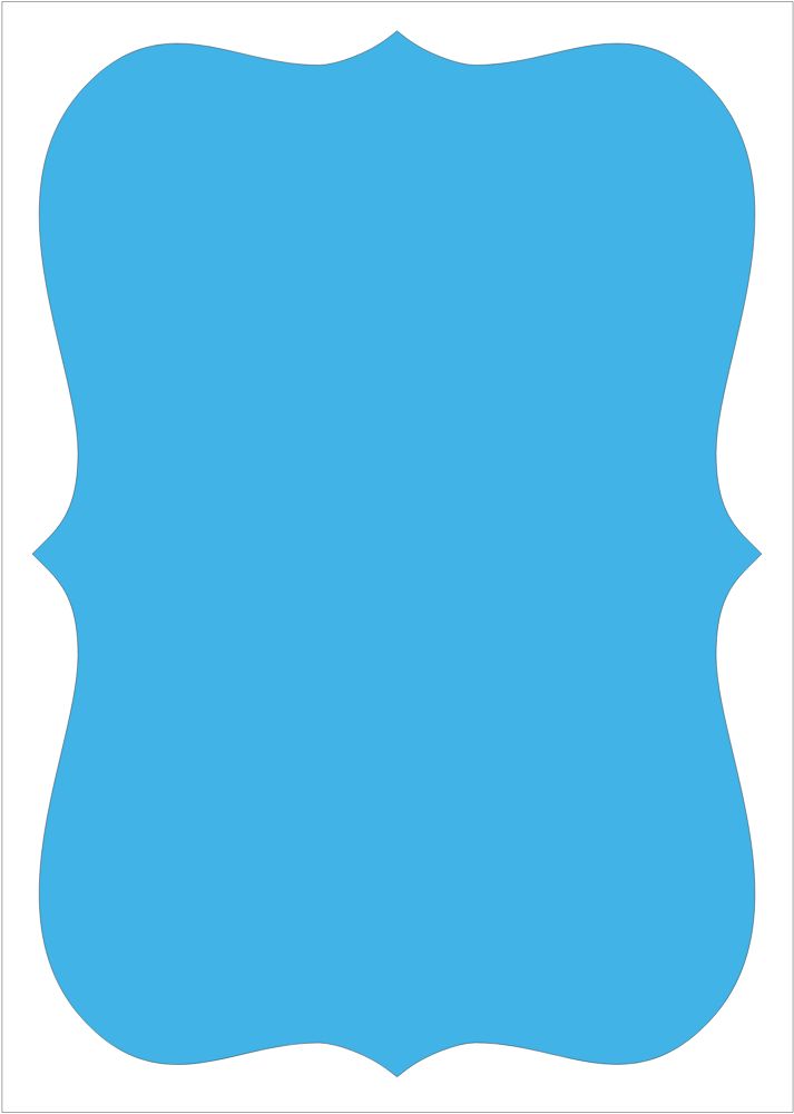 Bracket Shape Invitation