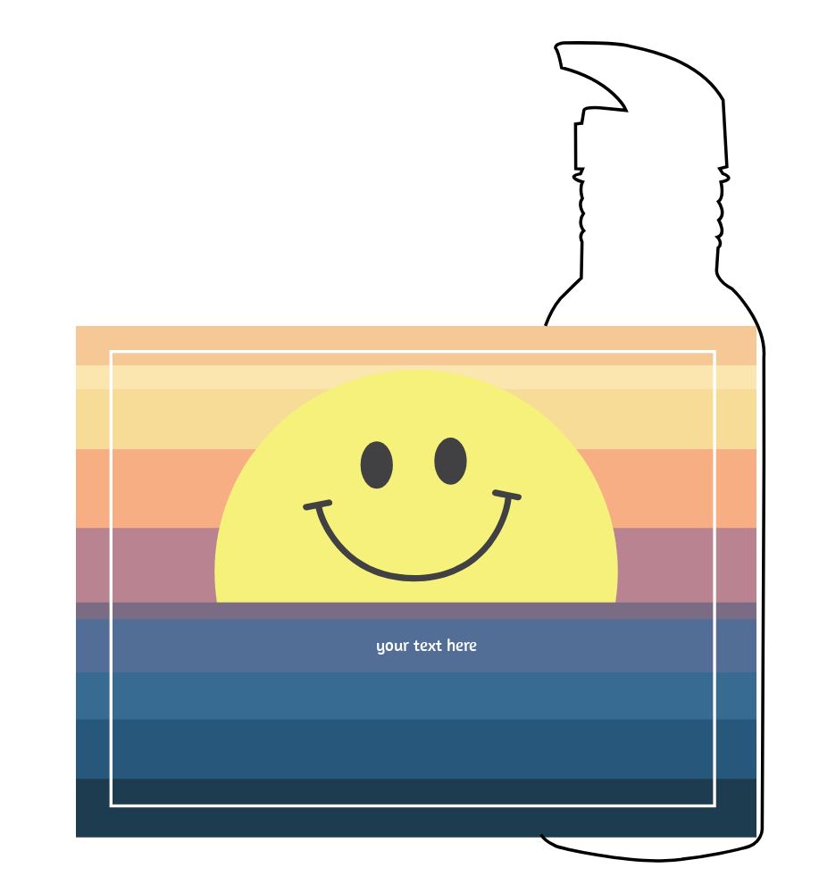 Personalized Spout Sipper Bottle 750 ml - Upload Your Design