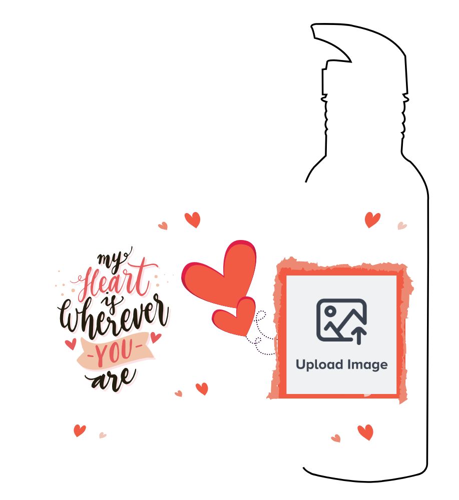 Personalized Spout Sipper Bottle 750 ml - Upload Your Design